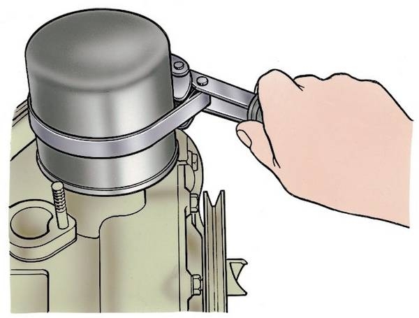 Фильтр масляный  изучаем диагностику и способ замены