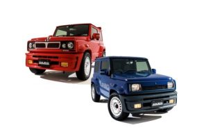 Suzuki Jimny встретит Новый год в масках Lancia Delta Integrale и Renault 5 Turbo