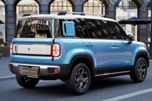 Baojun Yep Plus 2024: пятидверная версия электрокара с брутальной внешностью как у рамного внедорожника