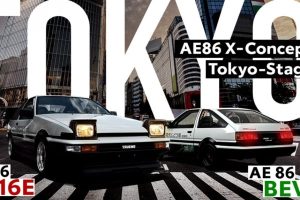 В Токио для аренды предложены два необычных рестомода Toyota AE86