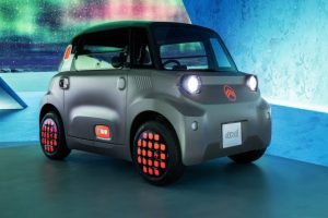 Микрокар Citroen Ami сменил дизайн: теперь в стиле 2CV