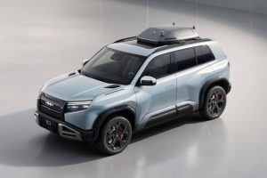 Компания BYD показала серийный кроссовер FangChengBao Titanium 3