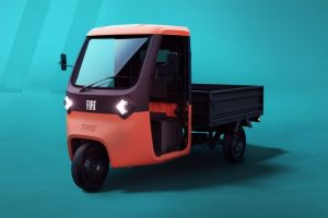Представлен трехколесный грузовичок Fiat Tris