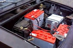 Электромобиль на базе ВАЗ-2106