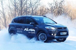 Экстремальное вождение автомобиля с передним приводом