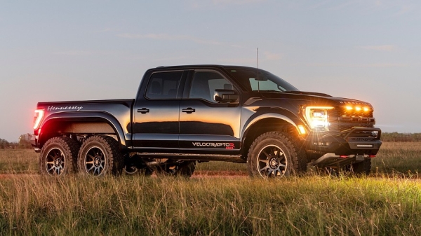 Просто добавь колёс: Hennessey запустила в производство новый VelociRaptoR 6X6