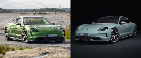 Обновленный Porsche Taycan: больше мощности и запаса хода