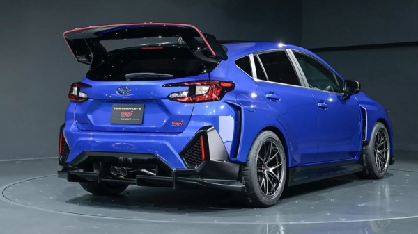 Концепты Subaru STI: бензин и электричество Концепты Subaru STI: бензин и электричество