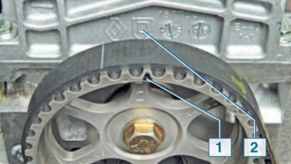 Ремень ГРМ Рено Логан: цена, замена своими руками 16, 14, 8 клапанов