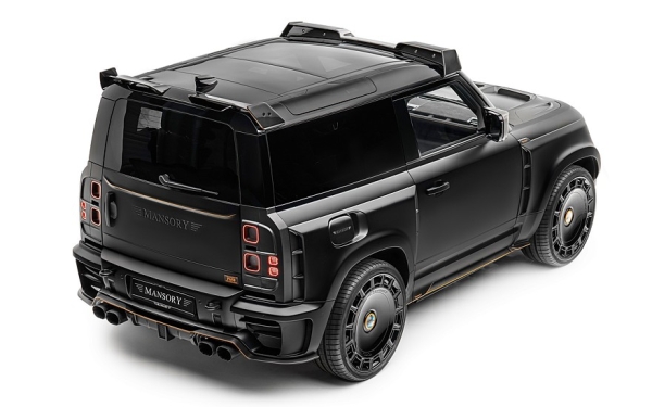 Mansory Defender Black Edition: располневший от карбона кузов и форсированный V8