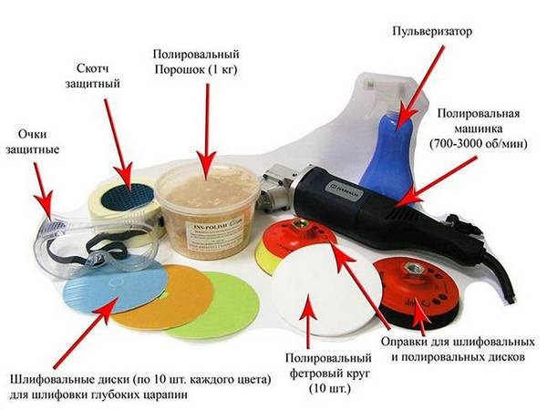 Как удалить царапины на лобовом стекле автомобиля