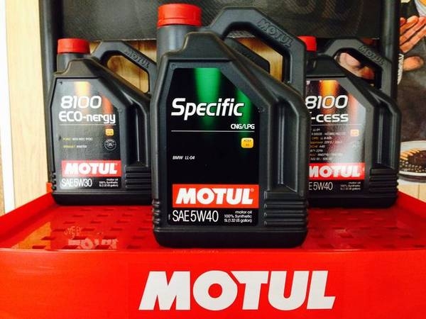 Обзор масел MOTUL 5W-40