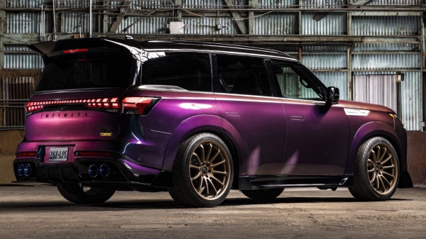 Внедорожник Infiniti QX80 обрел «сердце» суперкара Nissan GT-R