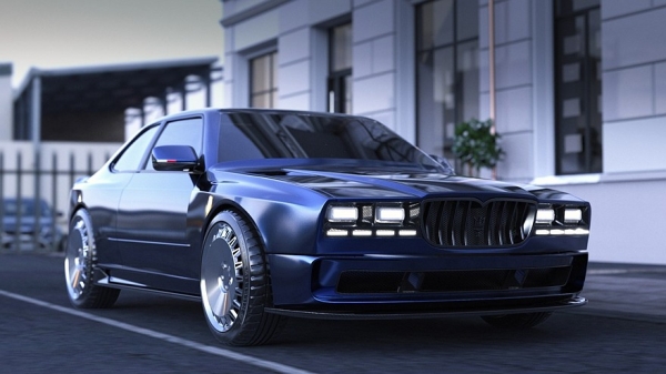 Брутальный Maserati Shamal вернулся в виде карбонового рестомода от Modena Automobili