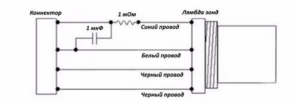 Схема эмулятора лямбда зонда своими руками