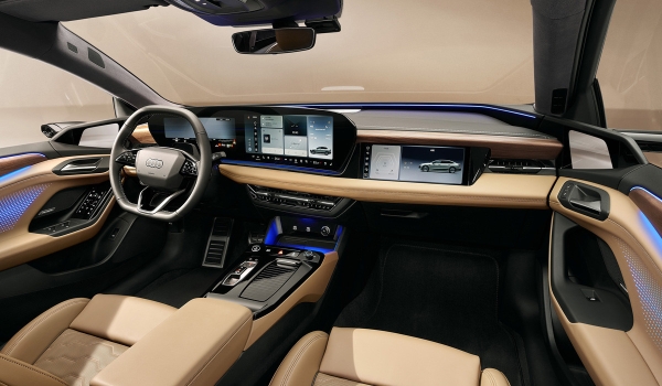 Седан Audi A6L e-tron — со своими техникой и электроникой