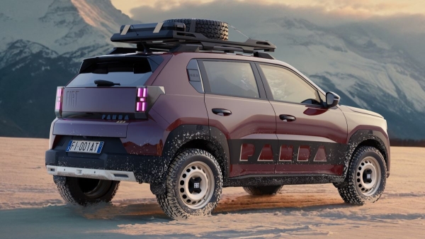 Показан будущий хэтчбек Fiat Grande Panda 4x4