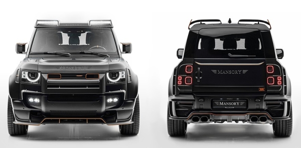 Mansory Defender Black Edition: располневший от карбона кузов и форсированный V8