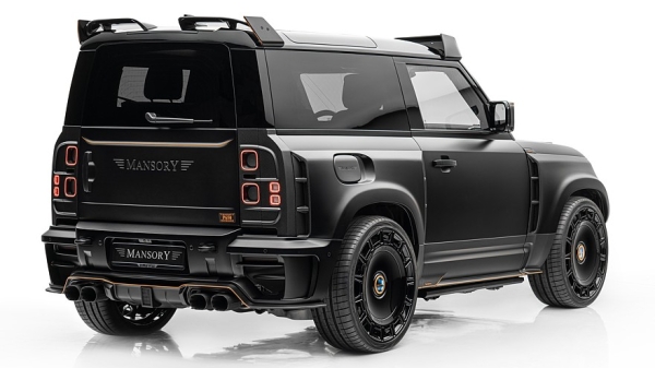 Mansory Defender Black Edition: располневший от карбона кузов и форсированный V8