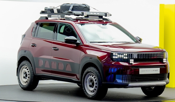 Показан будущий хэтчбек Fiat Grande Panda 4x4