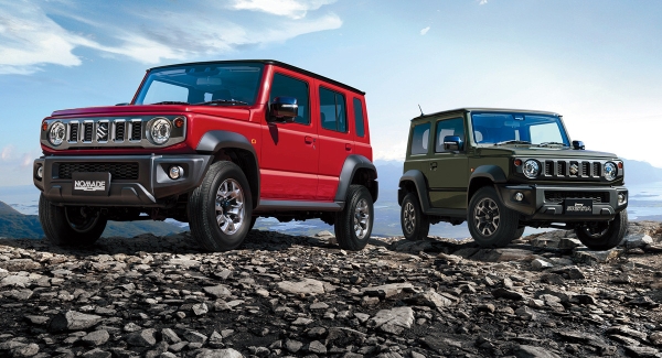 Пятидверный Suzuki Jimny Nomade: из Индии в Японию